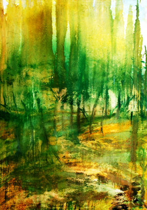 Soraya Sikander Paintings, Landscape